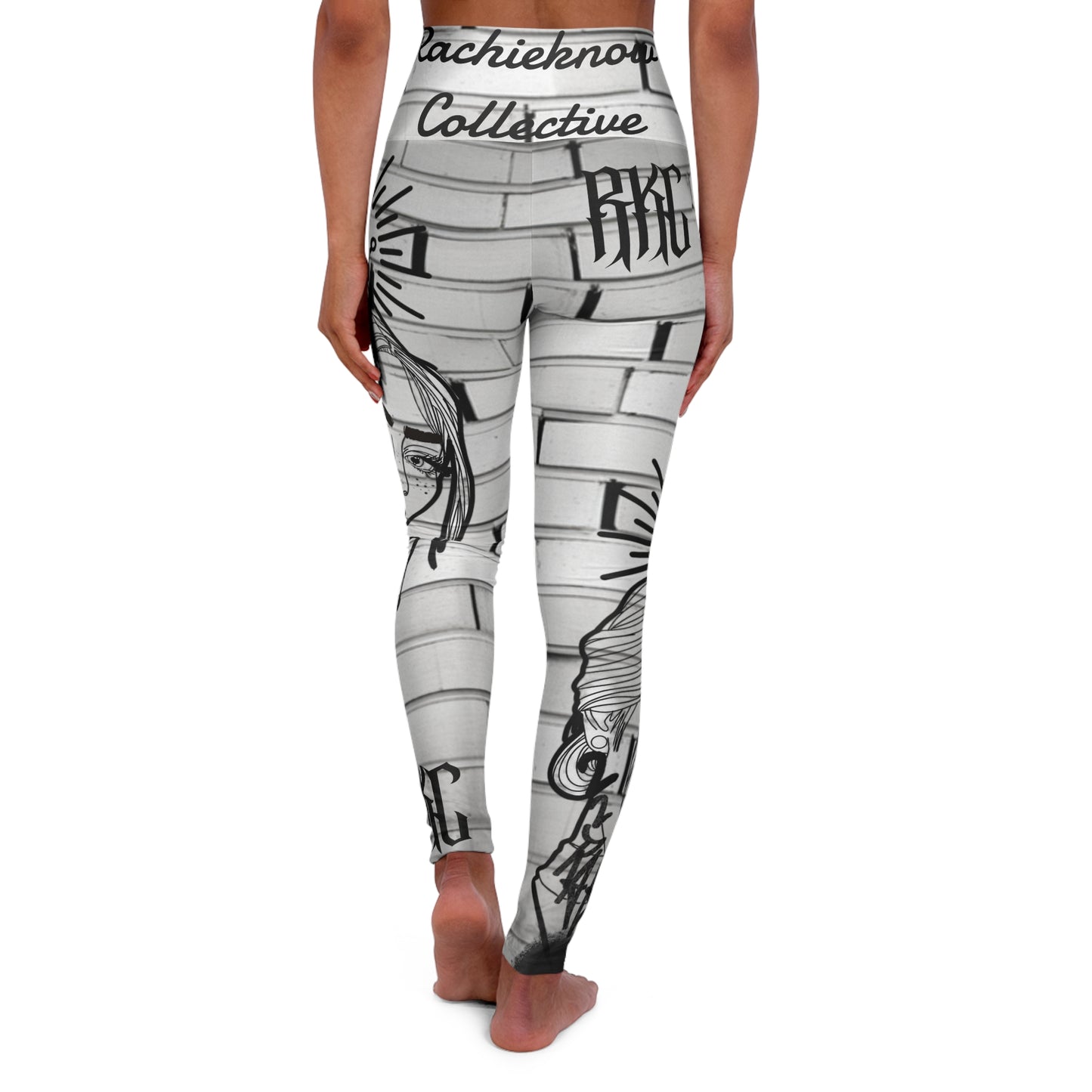 Bomber Queen High Waisted Yoga Leggings