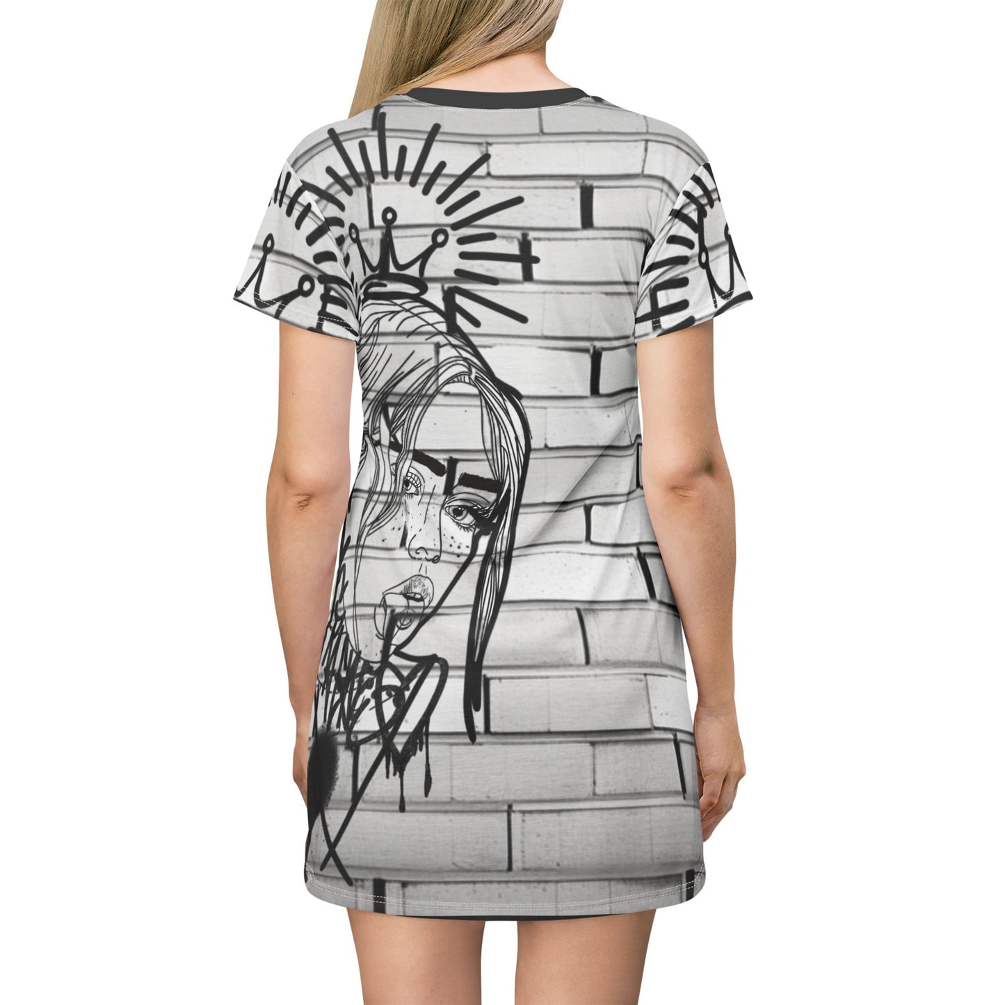 Bomber Queen T-Shirt Dress