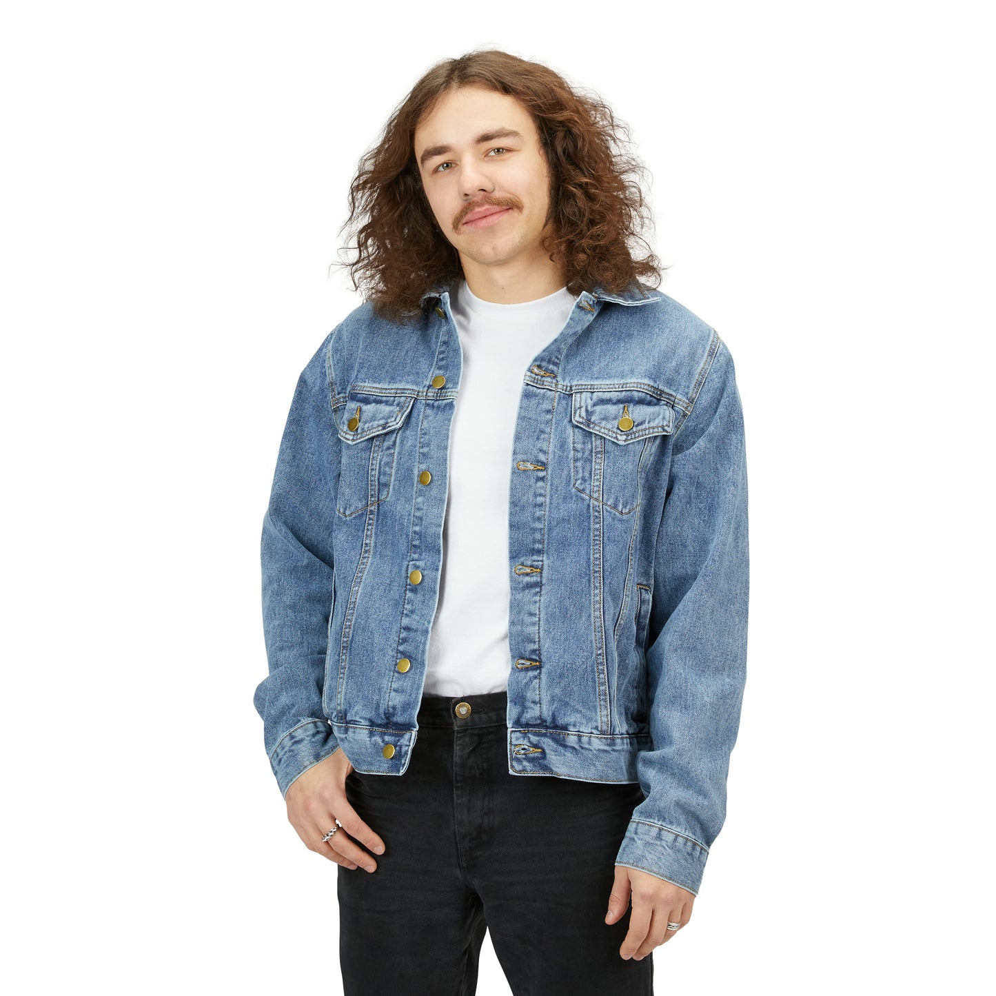 RKC Men's Denim Jacket