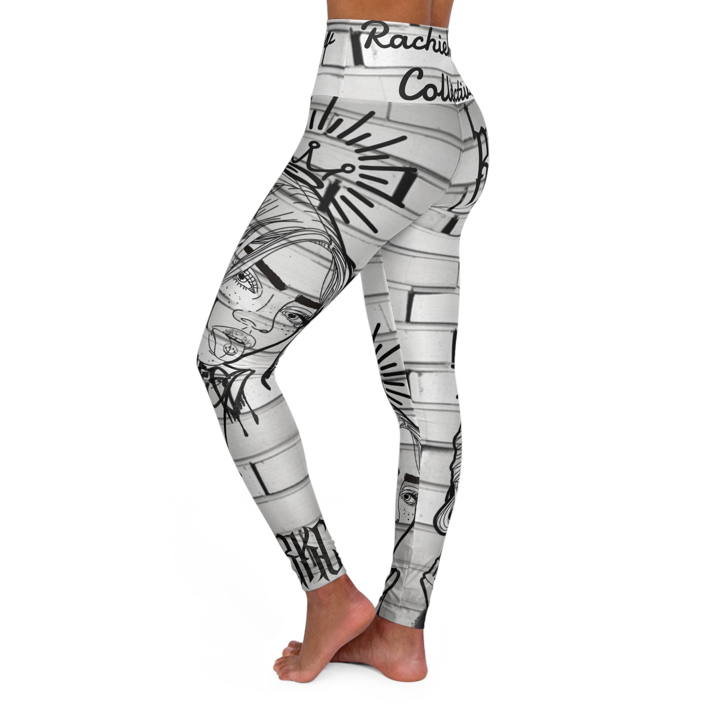 Bomber Queen High Waisted Yoga Leggings