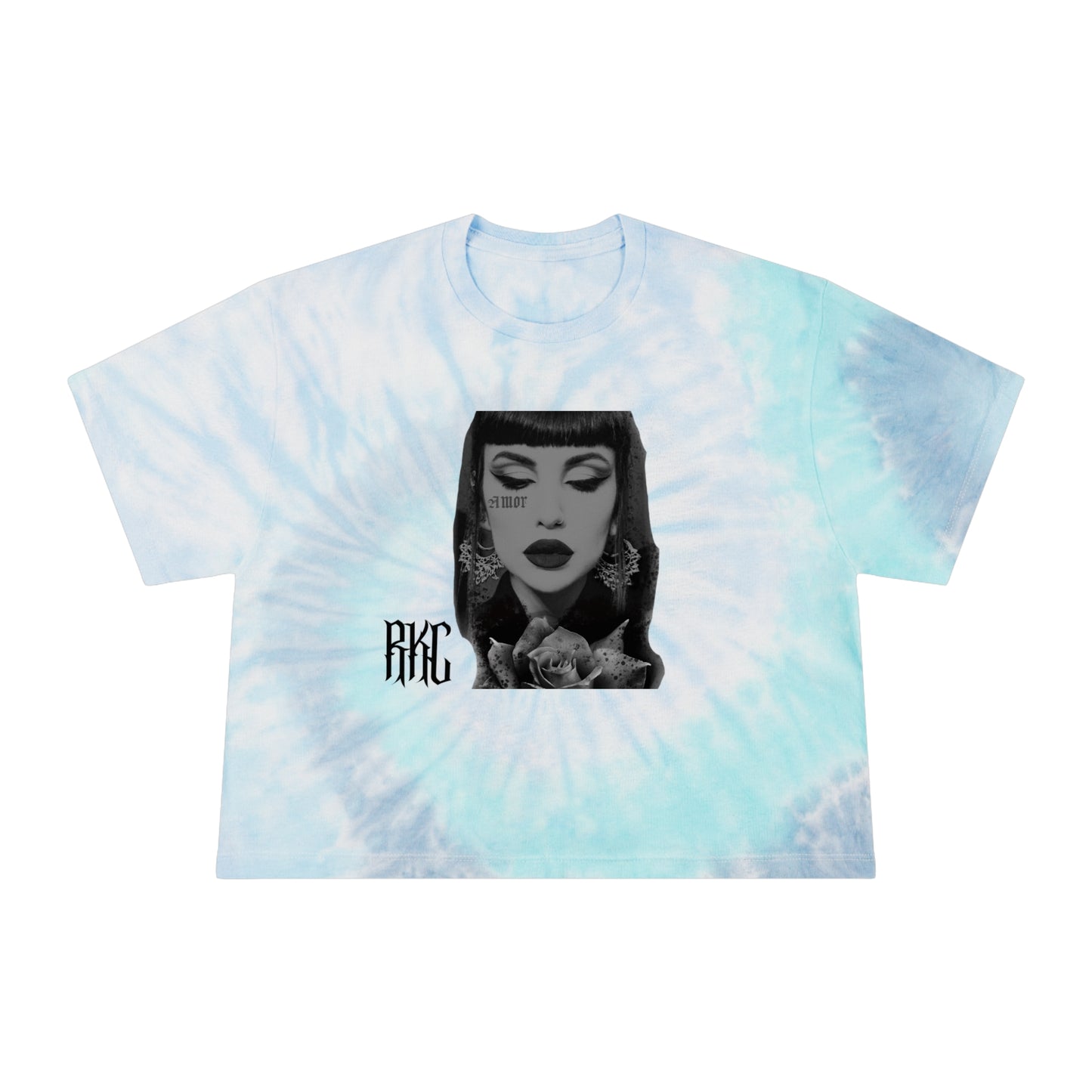 Amor Tie-Dye Crop Tee