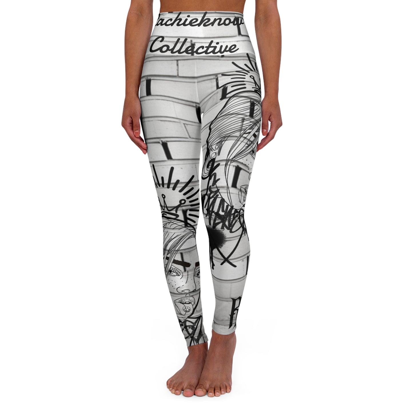 Bomber Queen High Waisted Yoga Leggings