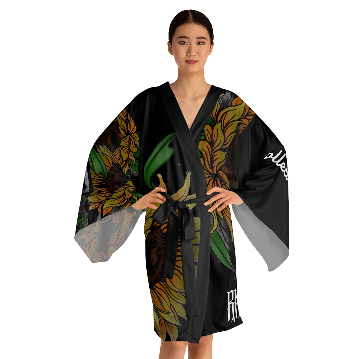 Sunflower Kimono Robe