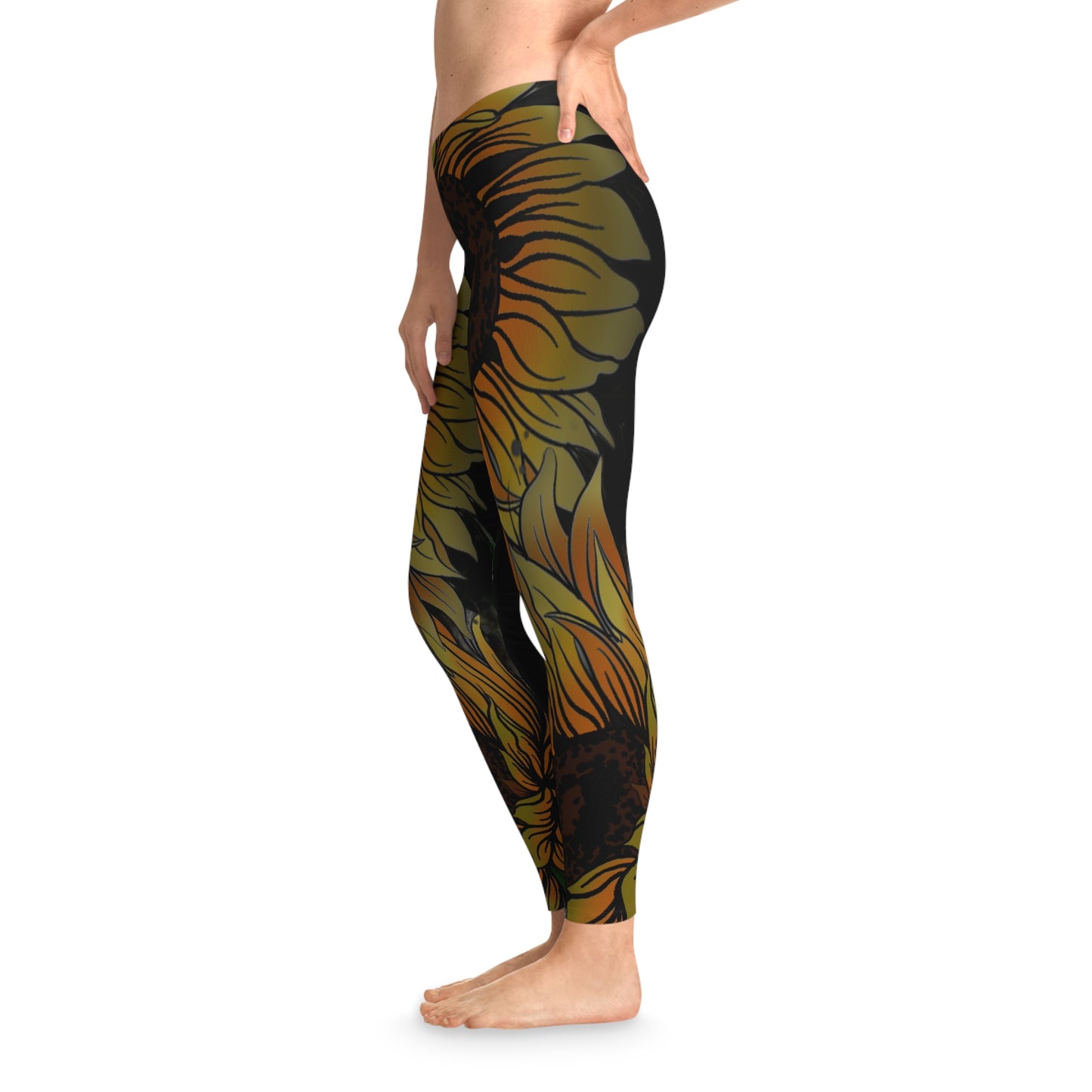 Sunflower Stretchy Leggings