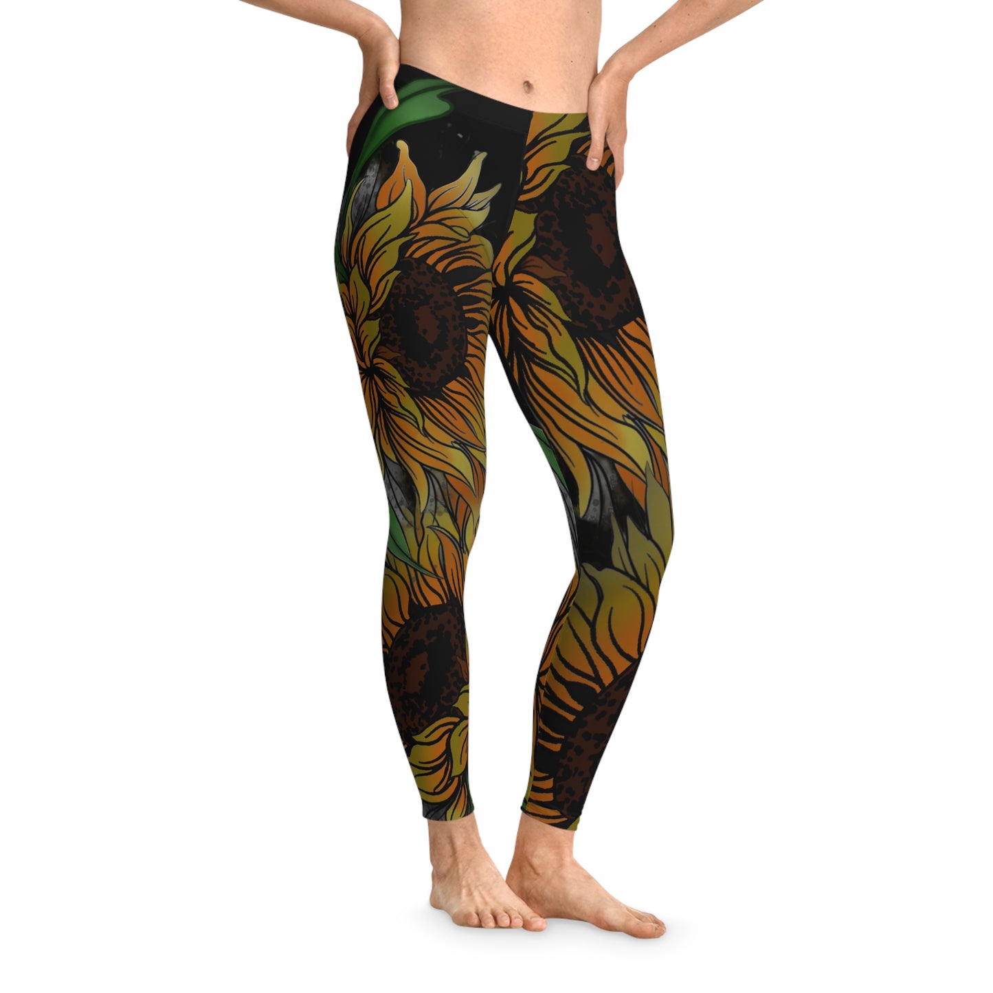 Sunflower Stretchy Leggings