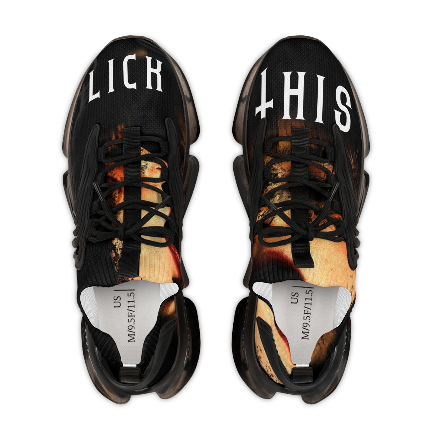 Lick this! Men's Mesh Sneakers