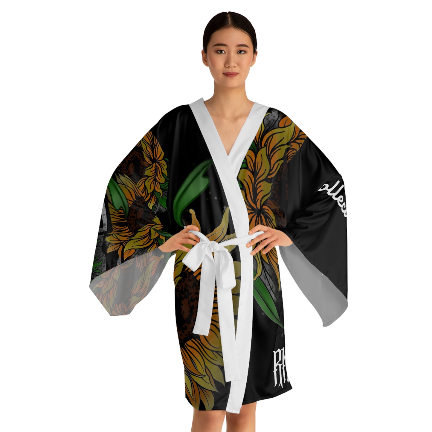 Sunflower Kimono Robe